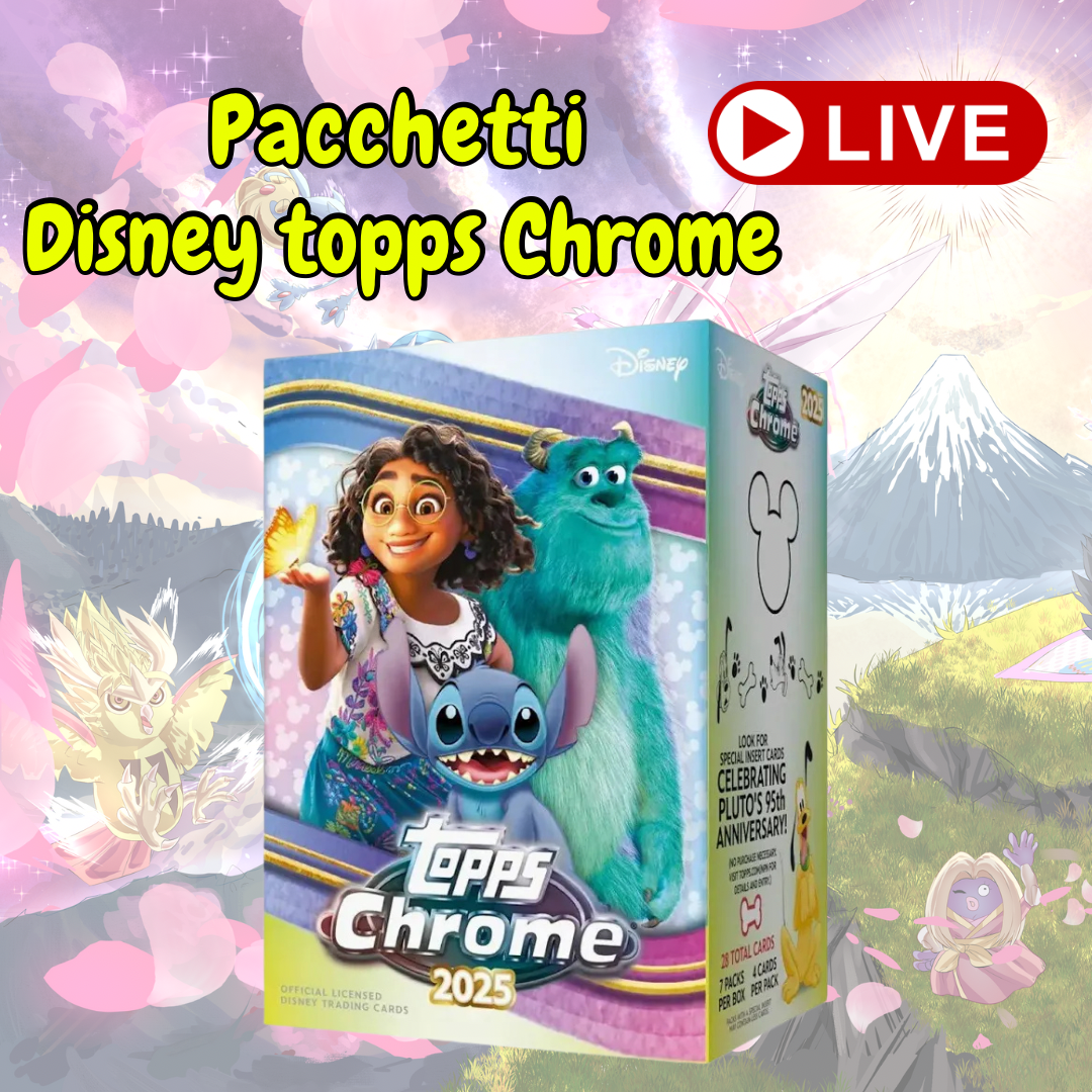 Pacchetti Disney topps Chrome | aperto in live