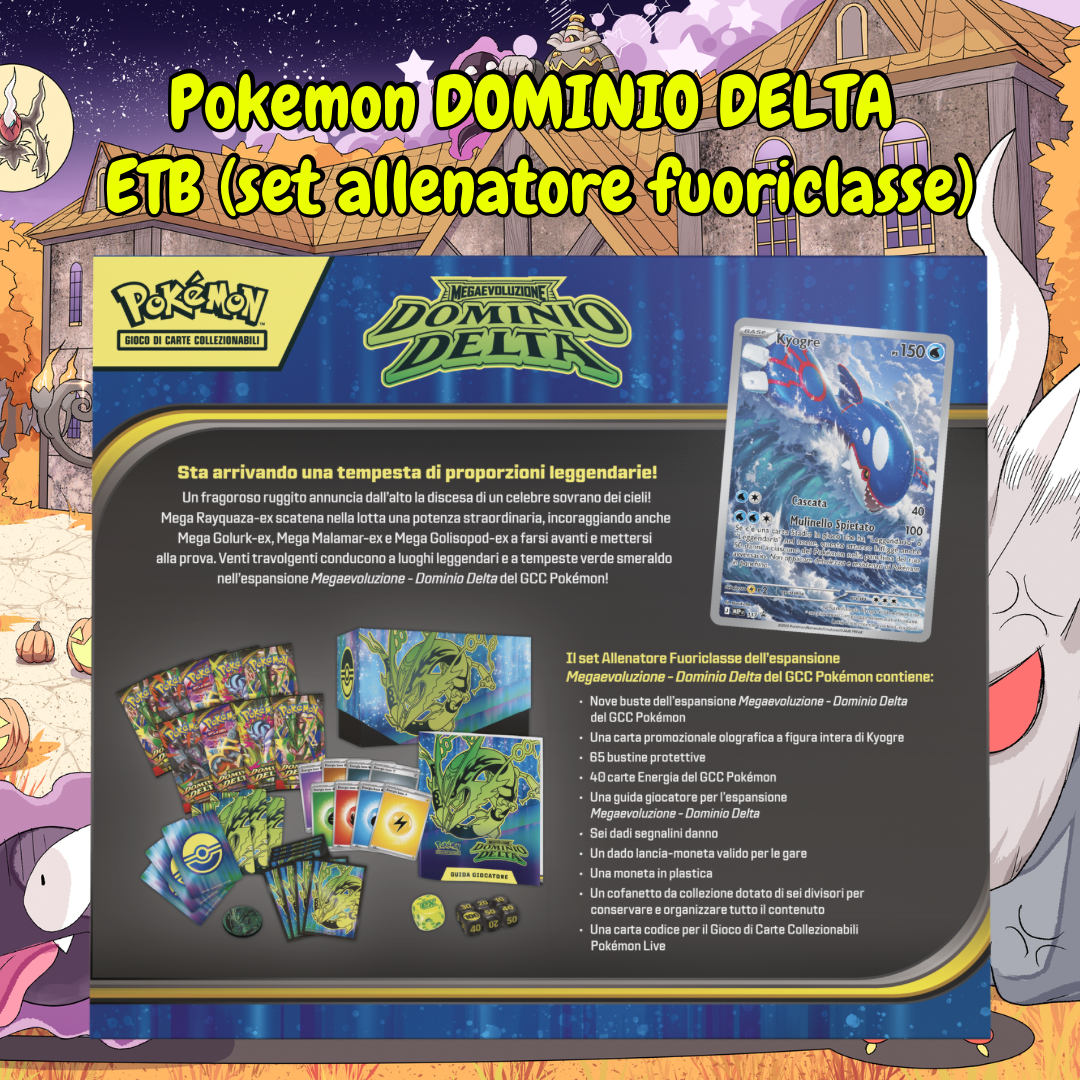 Preordine DOMINIO DELTA ETB (set allenatore fuoriclasse)
