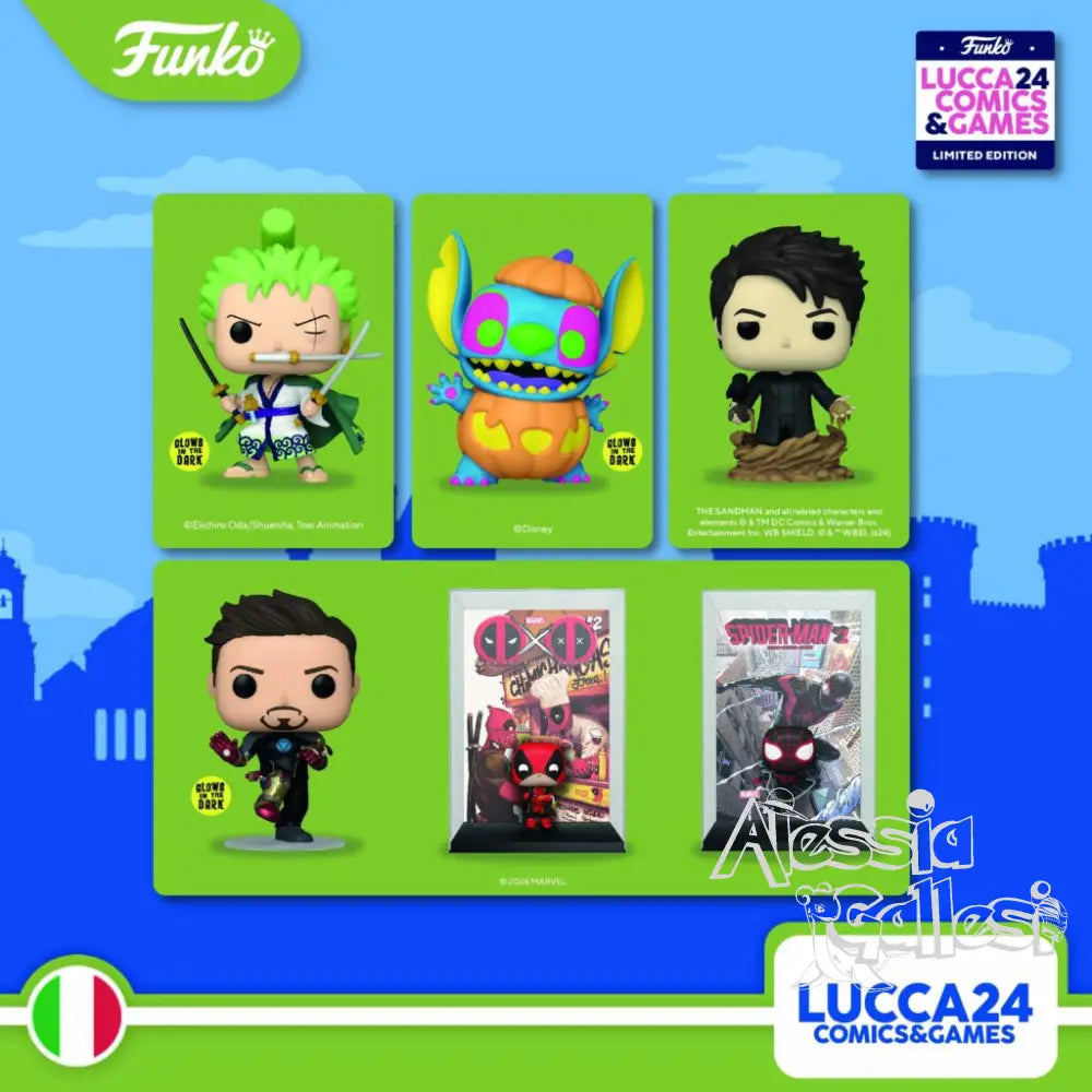 Funko Pop TONY STARK esclusiva Lucca Comics 2024