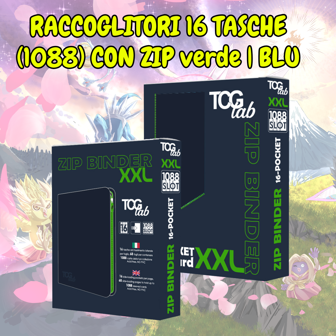 RACCOGLITORE XXL 16 TASCHE (1088) CON ZIP