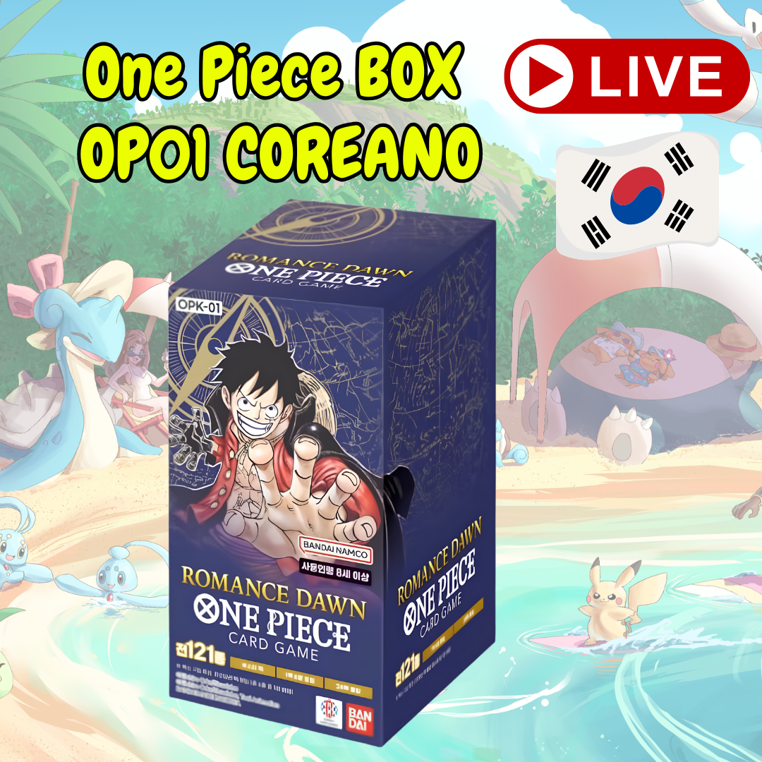Romance Dawn OP01 COREANO | aperto in live