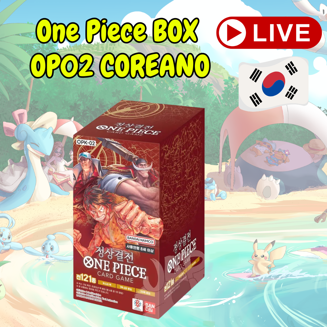 Paramount War OP02 COREANO | aperto in live