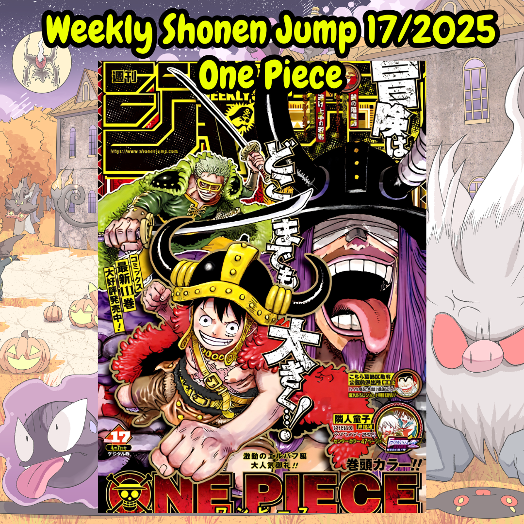 Weekly Shonen Jump 4/7 17 2025 – One Piece Cover