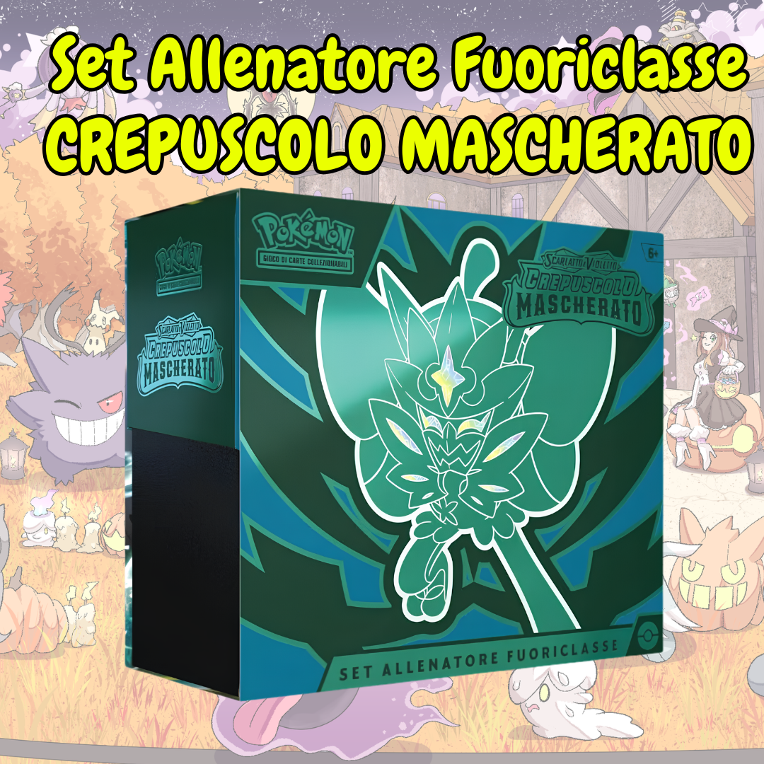 ETB (set allenatore fuoriclasse) CREPUSCOLO MASCHERATO | aperto o sealed