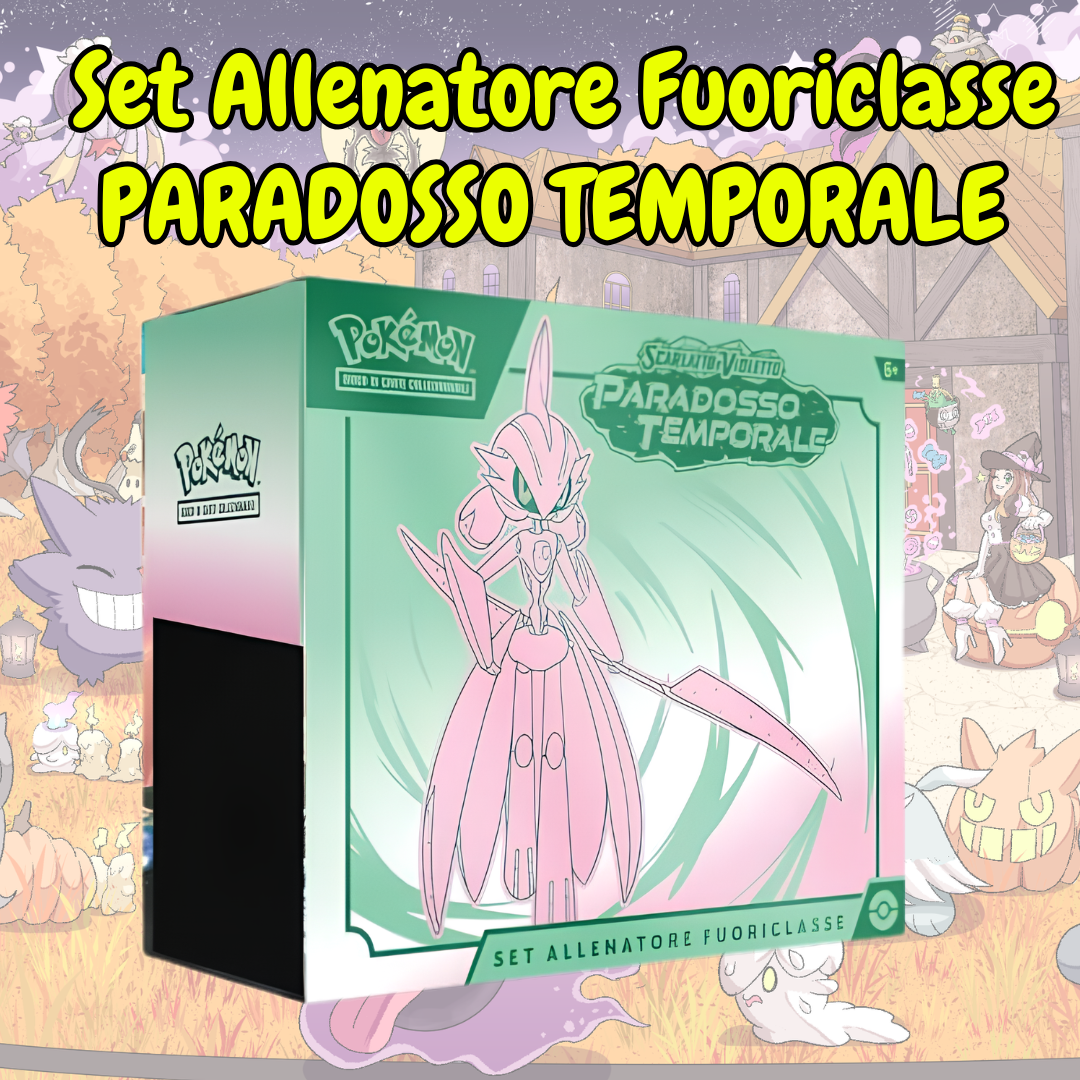 ETB(set allenatore fuoriclasse) PARADOSSO TEMPORALE | aperto o sealed