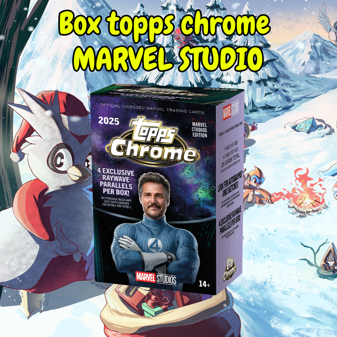 Pacchetti MARVEL STUDIOS topps Chrome | aperto in live