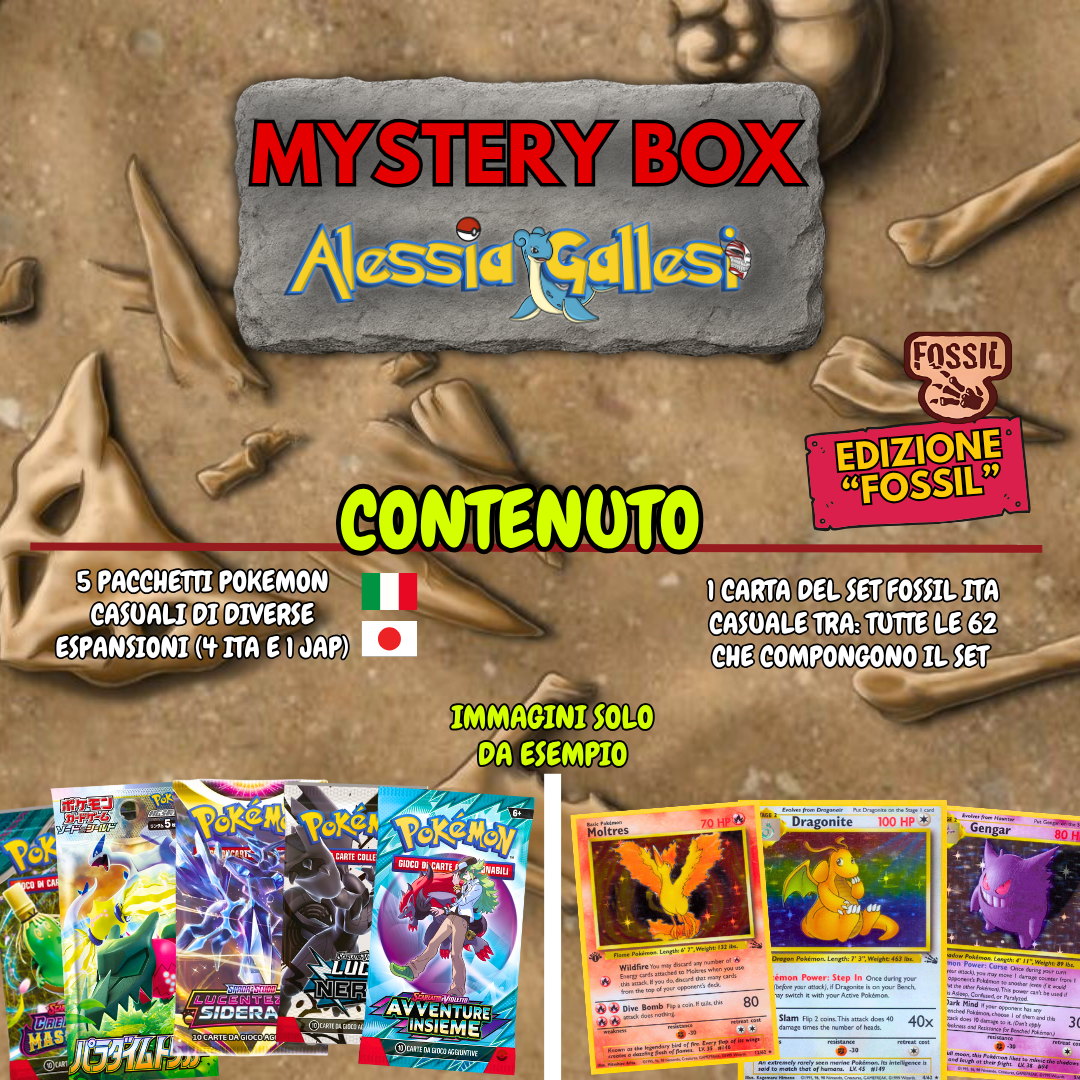 MYSTERY BOX FOSSIL | sealed
