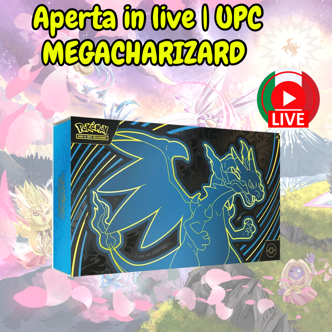 UPC MEGACHARIZARD FIAMME SPETTRALI | sbustato o sigillato