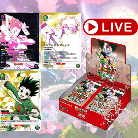 Box HUNTERXHUNTER Union arena 20 Buste (JP) | aperto in live