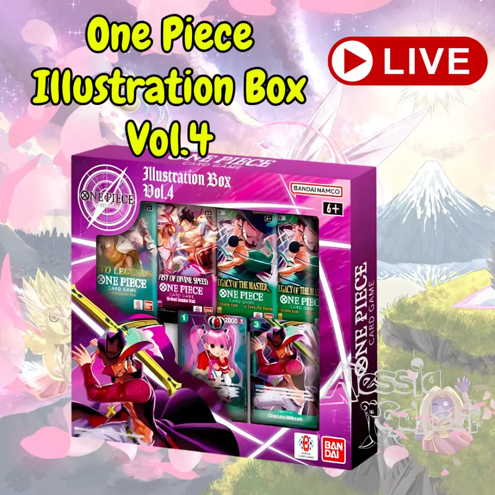 One Piece Illustration Box Vol.4 | aperto in live