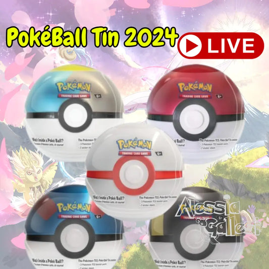 PokéBall Tin 2024 | aperto in live
