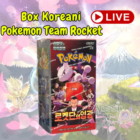 Pokémon Koreano The Glory of Team Rocket | aperto in live