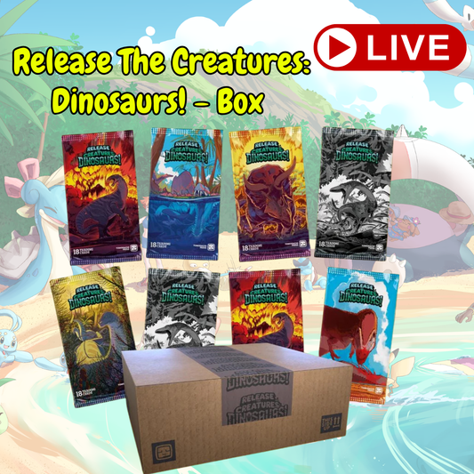 Release The Creatures: Dinosaurs! | aperto in live