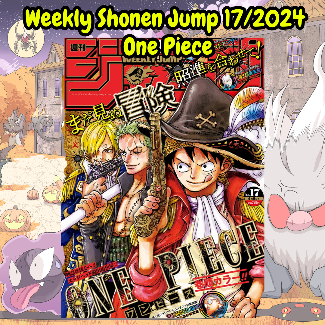 Weekly Shonen Jump 4/8 17 2024 - One Piece Cover