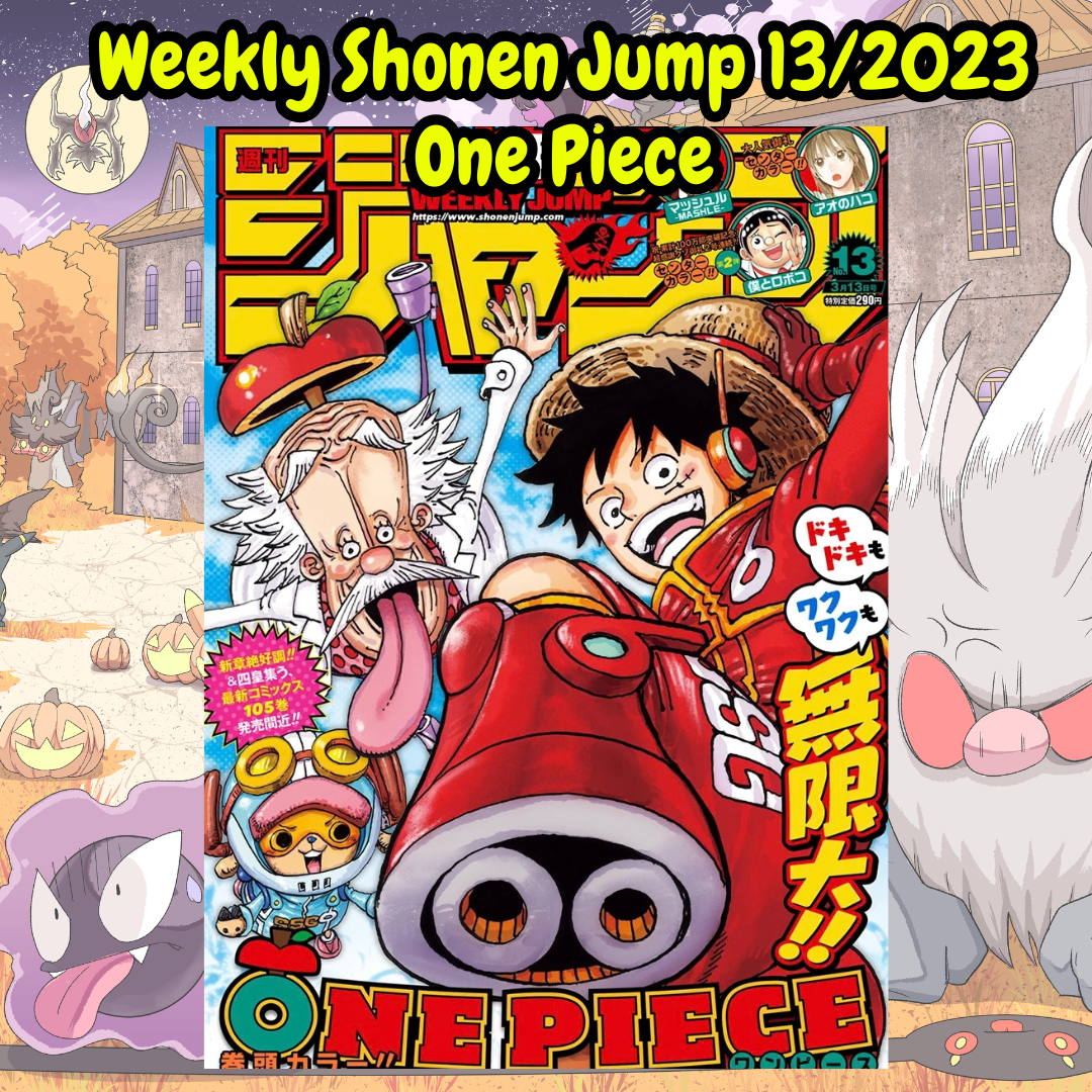 Weekly Shonen Jump 3/13 13 2023 - One Piece Cover