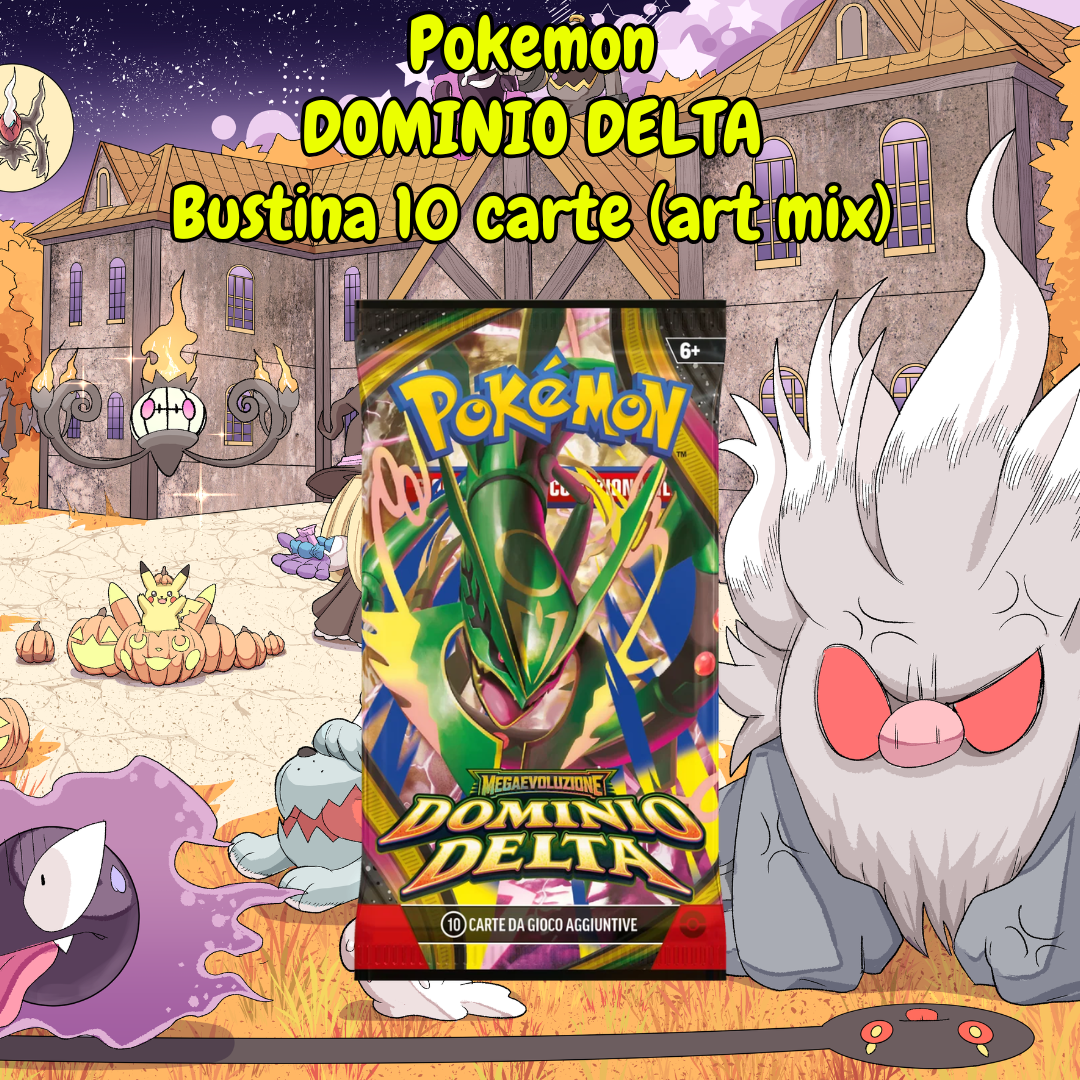 Preordine DOMINIO DELTA BUSTINA (disegni casuali)