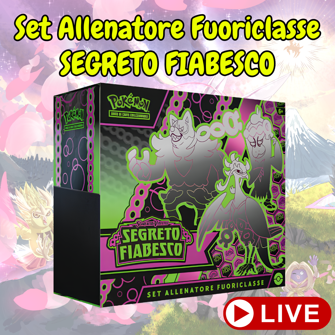 ETB(set allenatore fuoriclasse) SEGRETO FIABESCO | aperto o sealed
