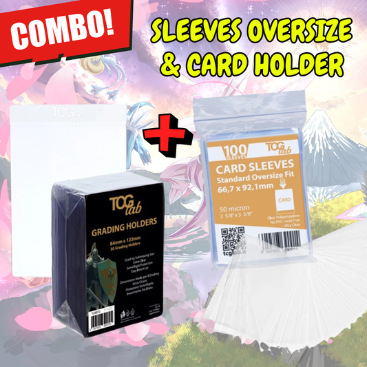 Combo: Sleeves Oversize + Card Holders
