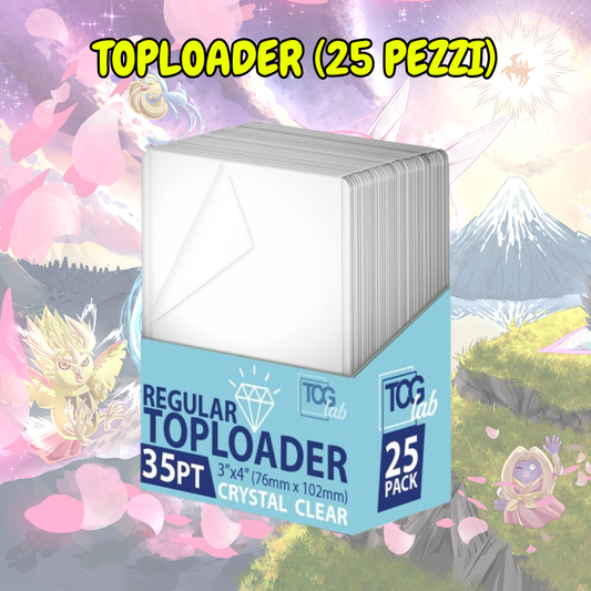 Toploader (scatola da 25 pezzi)