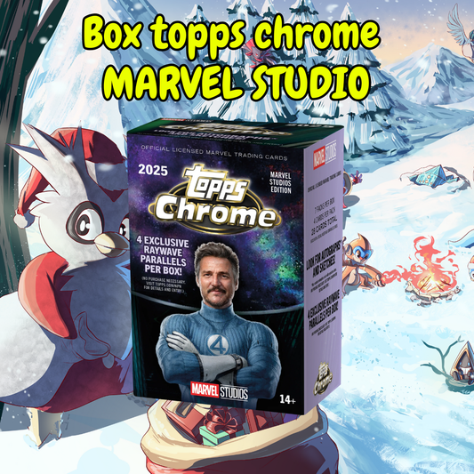 Pacchetti MARVEL STUDIOS topps Chrome | aperto in live
