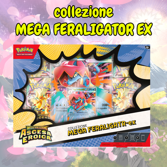 Collezione Mega Feraligator ascesa eroica | aperto in live