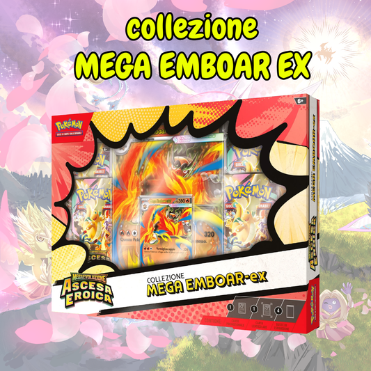 Collezione Mega Emboar ascesa eroica | aperto in live