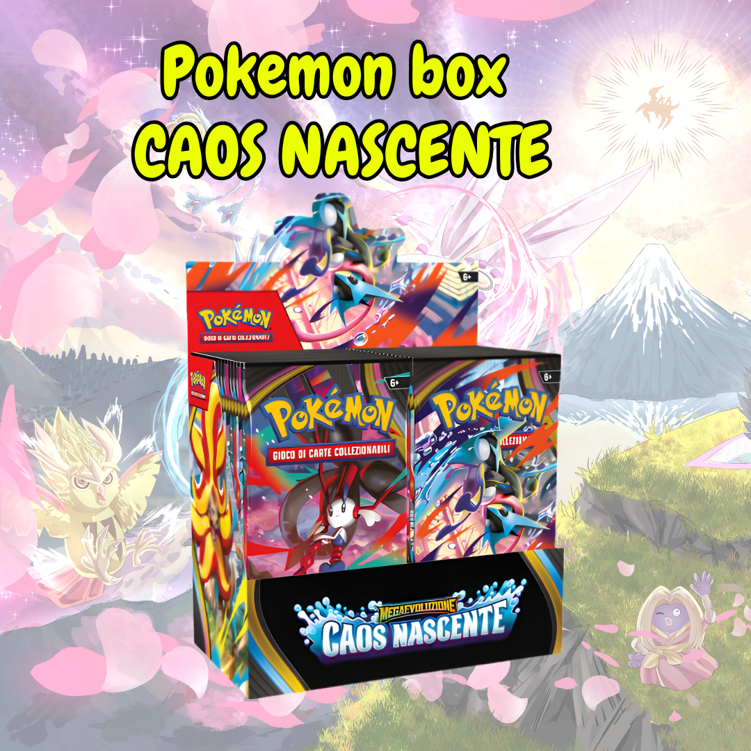 CAOS NASCENTE | display e bustine